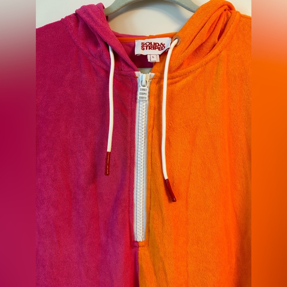 Solid and Striped x Free People The Zip Hoodie Dress - Picture 9 of 9